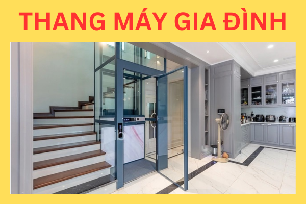 thang máy kính gia đình