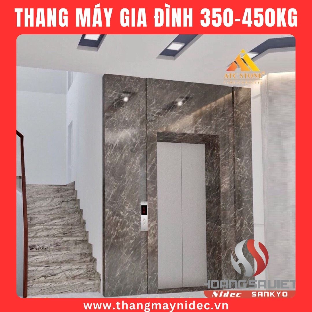 Thang máy gia đình 350-450Kg
