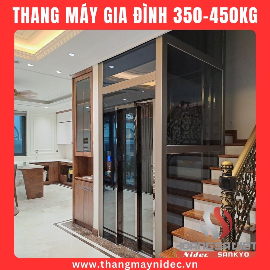 Thang máy gia đình 350-450Kg