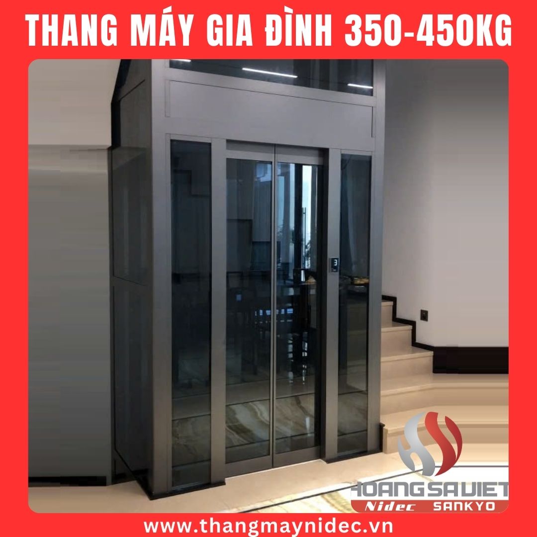 Thang máy gia đình 350-450Kg
