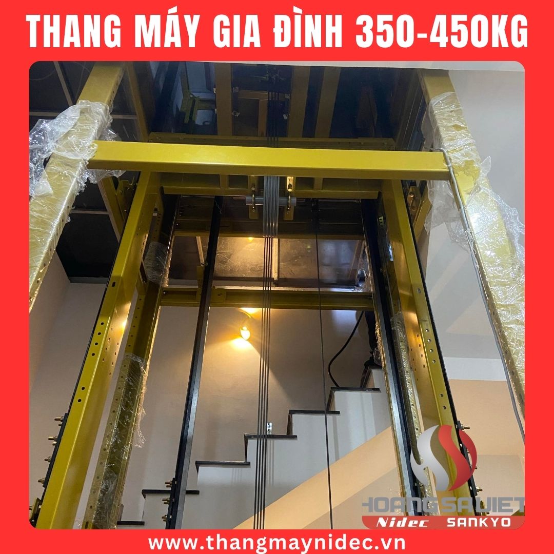 Thang máy gia đình 350-450Kg