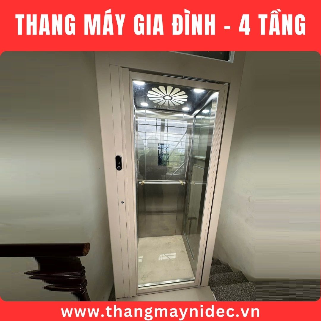 thang máy 250kg 4 tầng