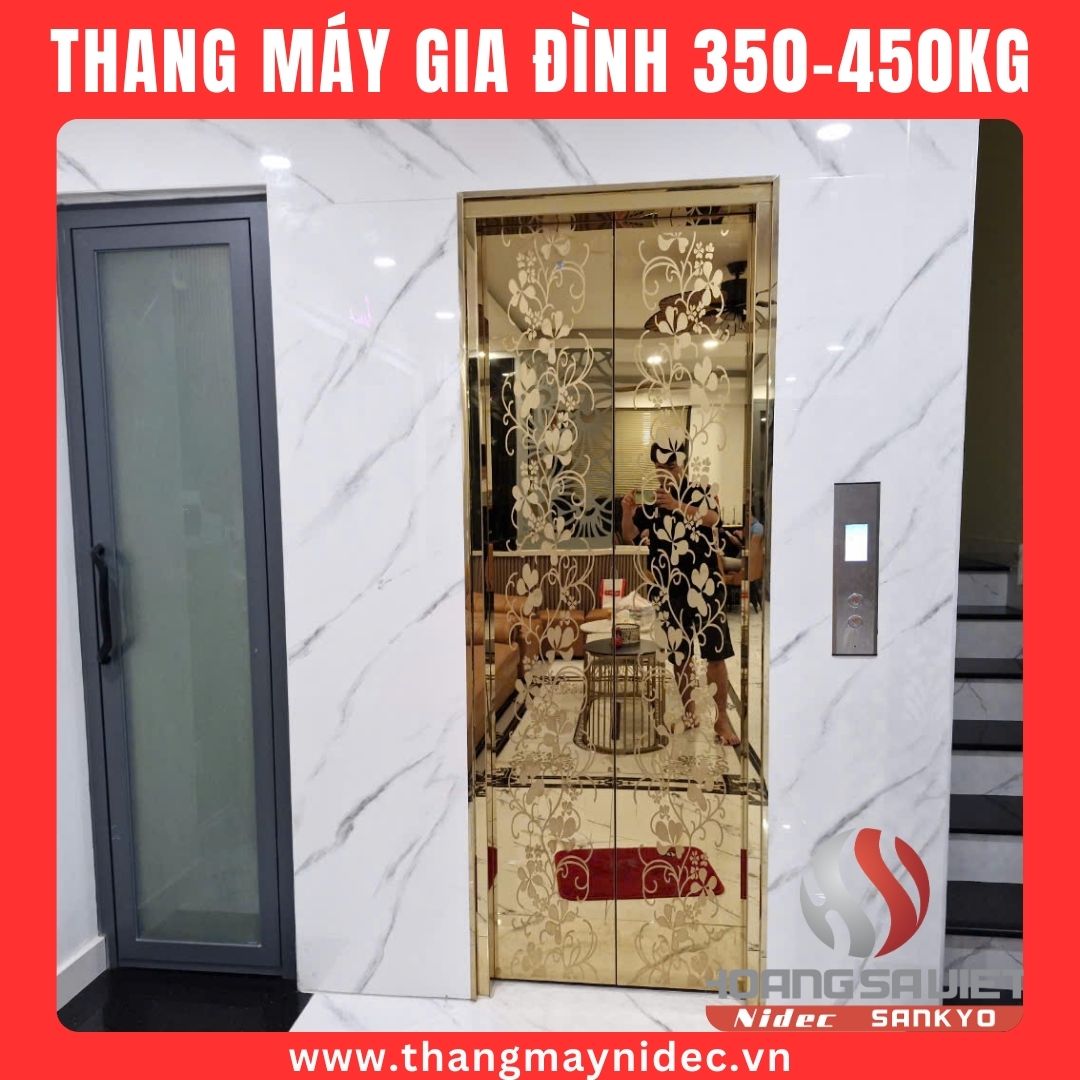 Thang máy gia đình 350-450Kg