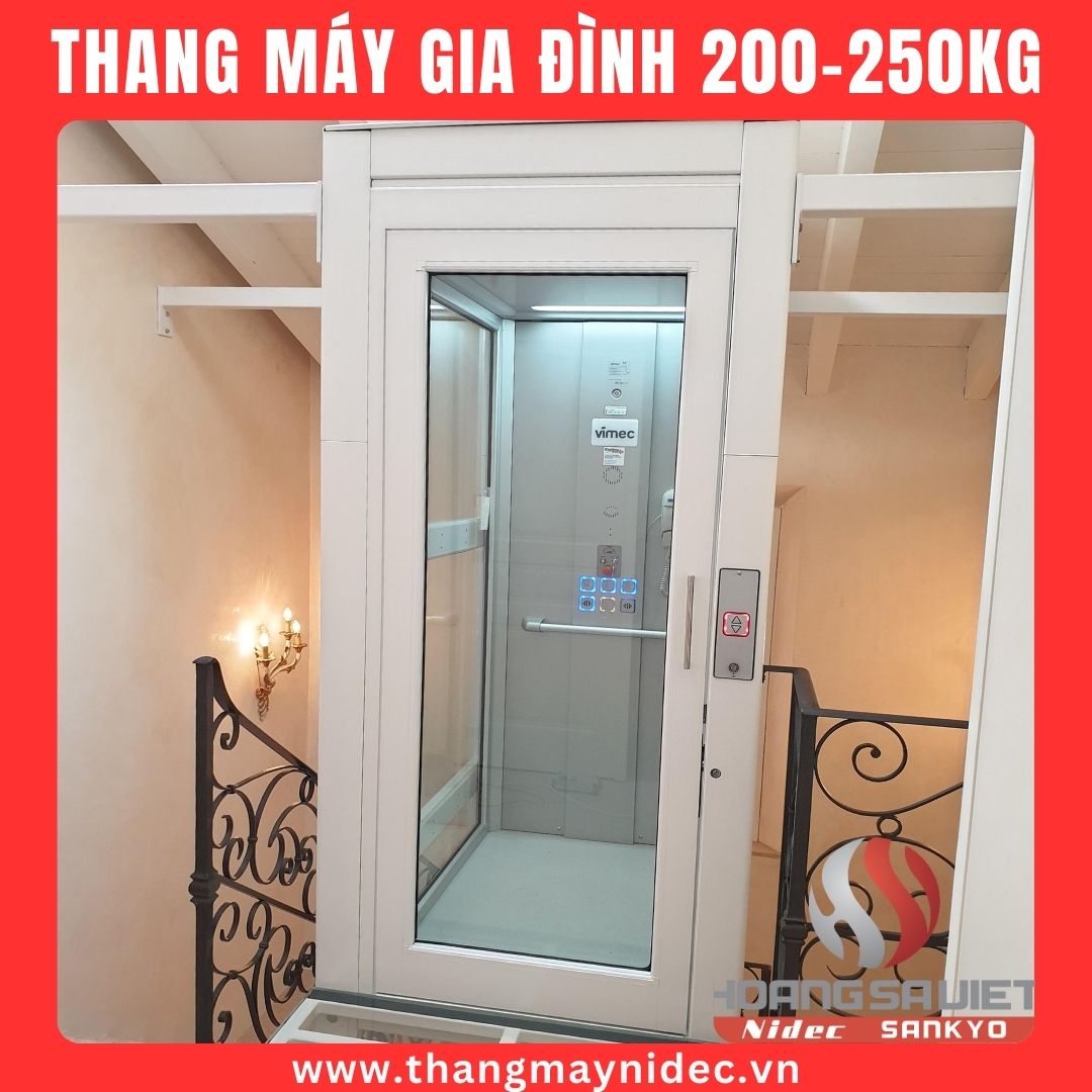 Thang máy gia đình 200-250Kg