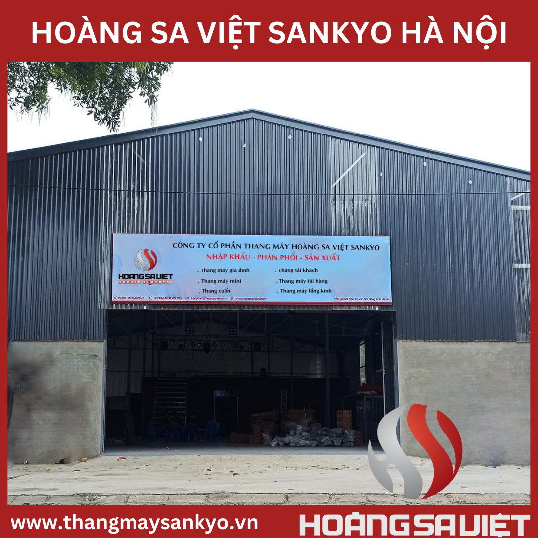Kho hàng thang máy NOVALIFT Sankyo Tại Hà Nội