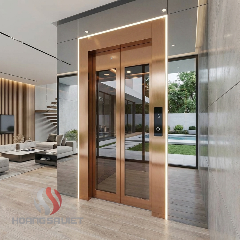 Thang máy cáp kéo có hố PIT