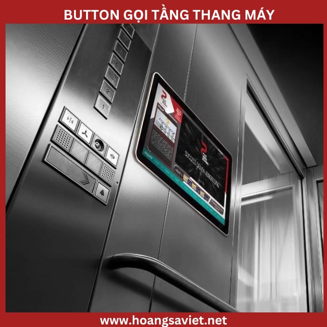 Illustration of elevator floor call board