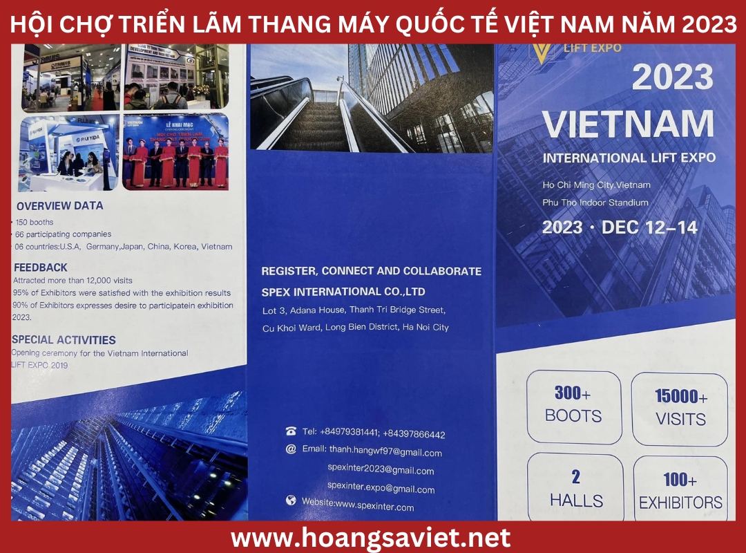 “Hội Chợ Triển Lãm Thang Máy Quốc Tế Việt Nam Năm 2023 -Vietnam International Lift Expo 2023 ”