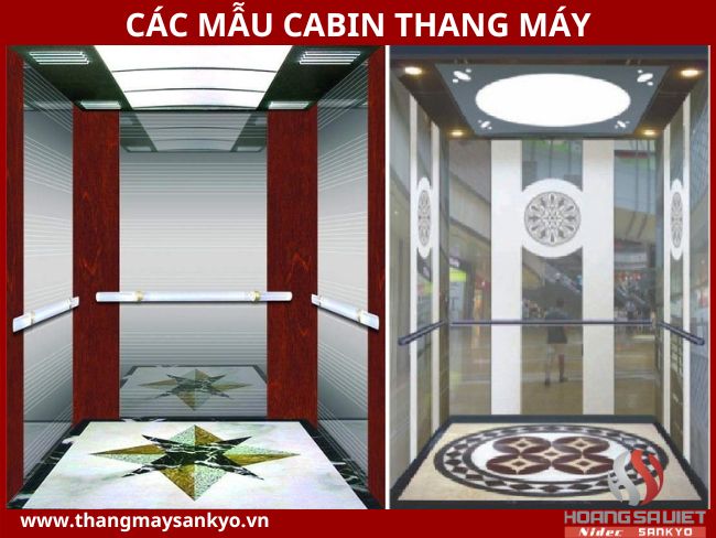 Elevator cabin model