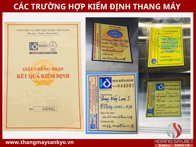Elevator inspection cases