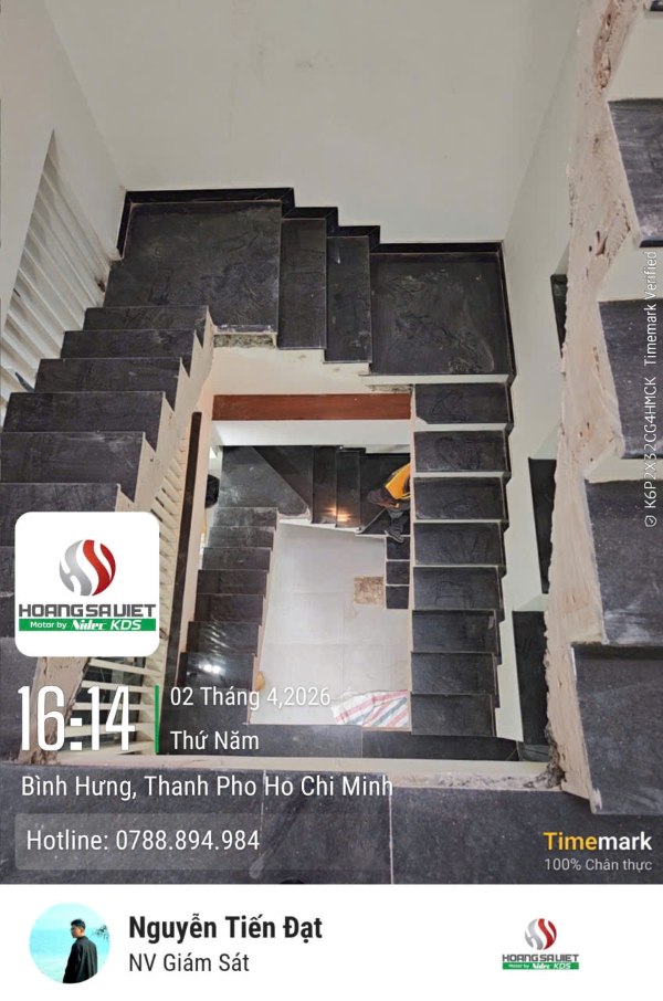 Hình ảnh thực tế cải tạo hố thang trước khi lắp đặt thang máy Nova