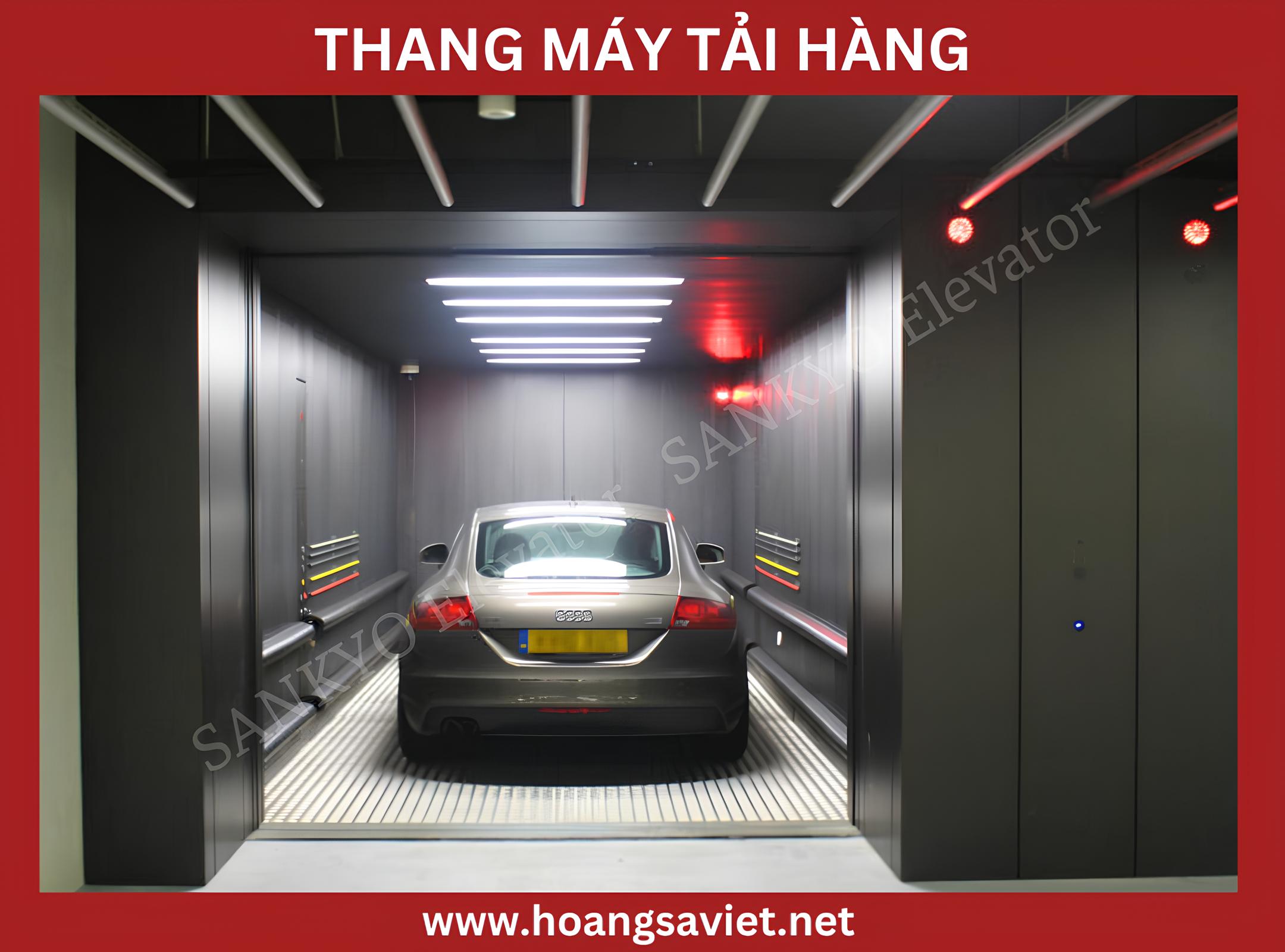 Thang Máy Tải Ô Tô