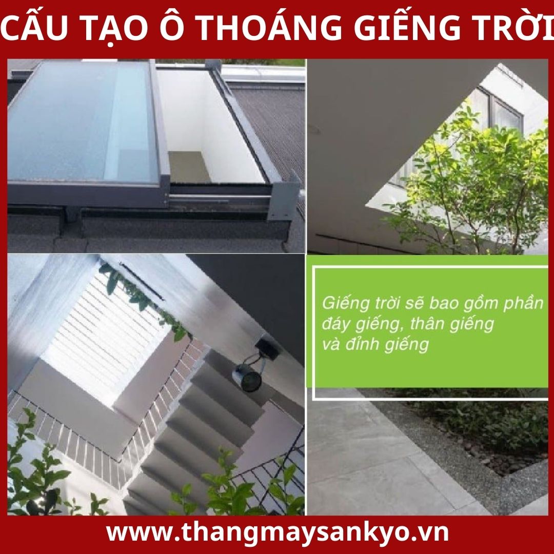 Cấu tạo ô thoáng giếng trời