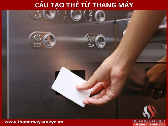 Cấu tạo thẻ từ thang máy