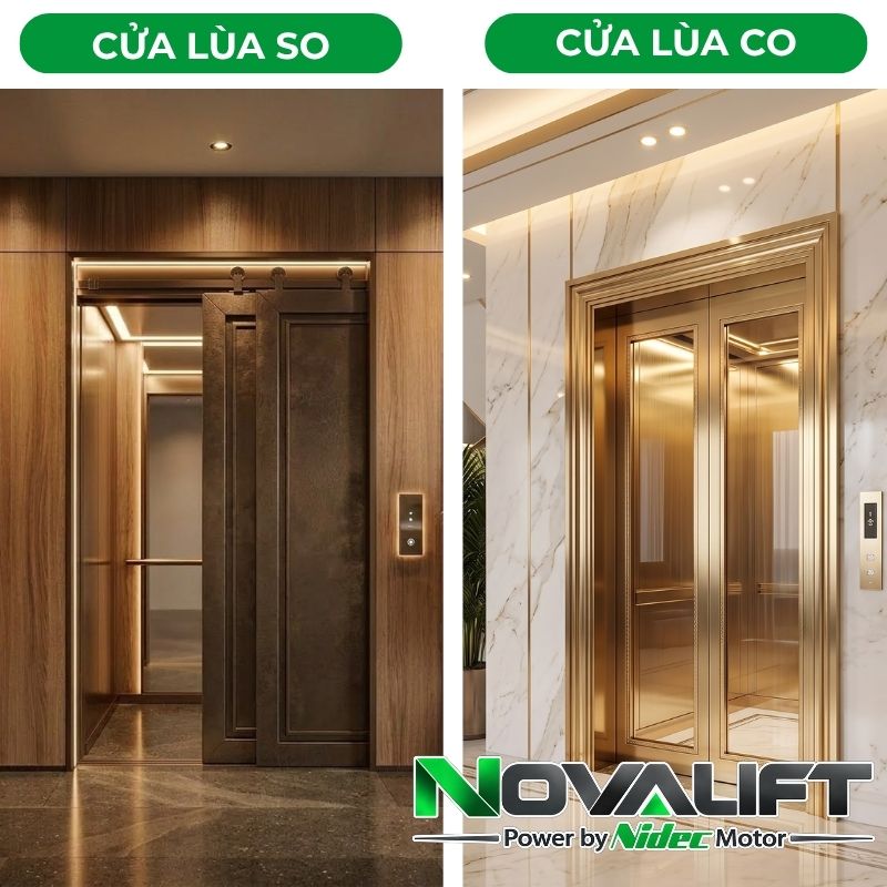 Cửa lùa SO và cửa lùa CO