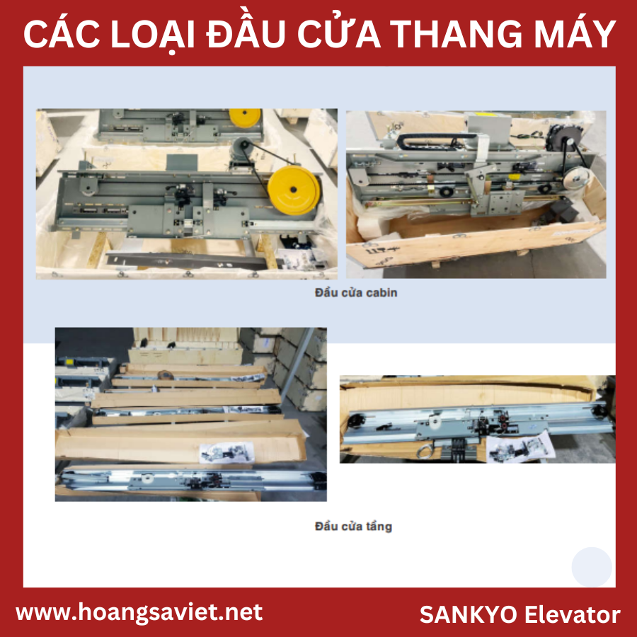 đầu cửa thang máy