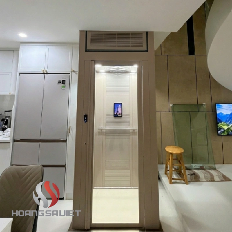 Mẫu thang máy gia đình cao cấp do NOVALIFT Đà Nẵng lắp đặt