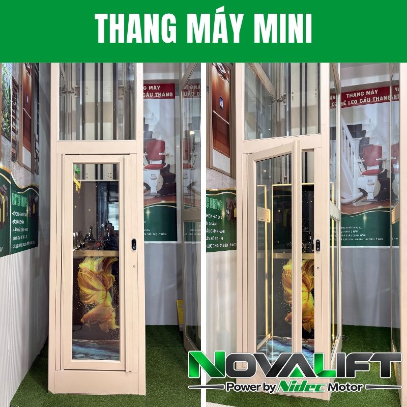Thang máy mini không hố pit