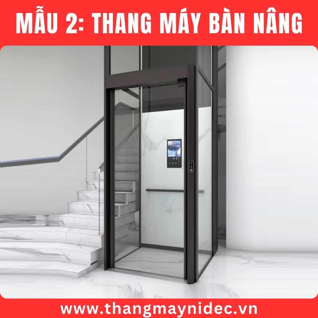 Screw technology home elevator