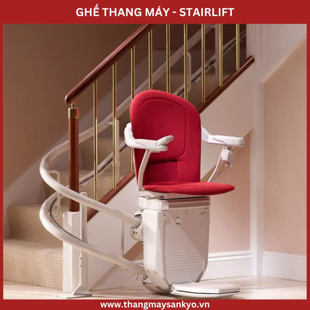 Ghế thang máy điện stairlift