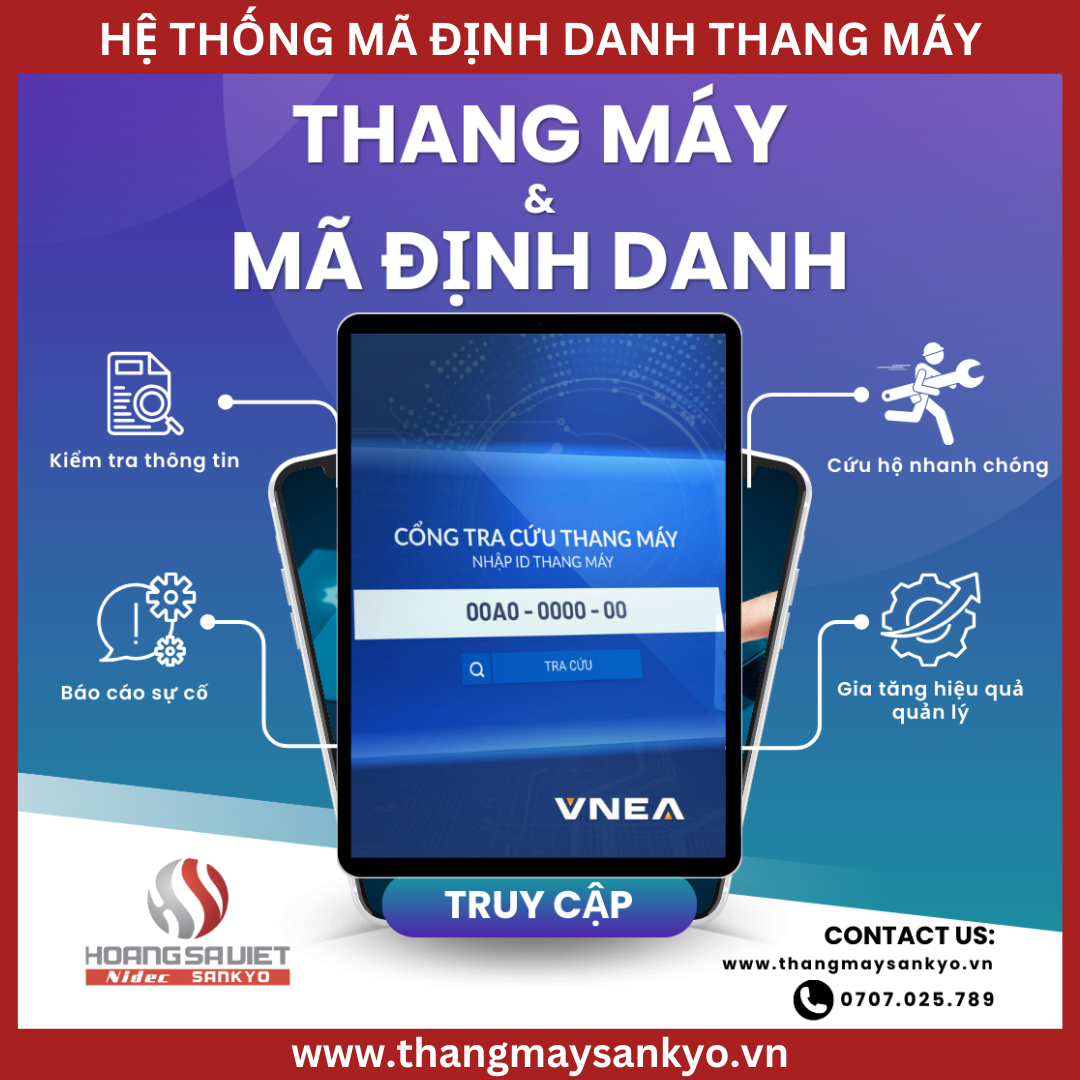 Tìm hiểu hệ thống mã định danh thang máy