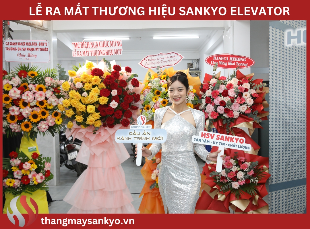 Lễ ra mắt thương hiệu Thang máy Sankyo