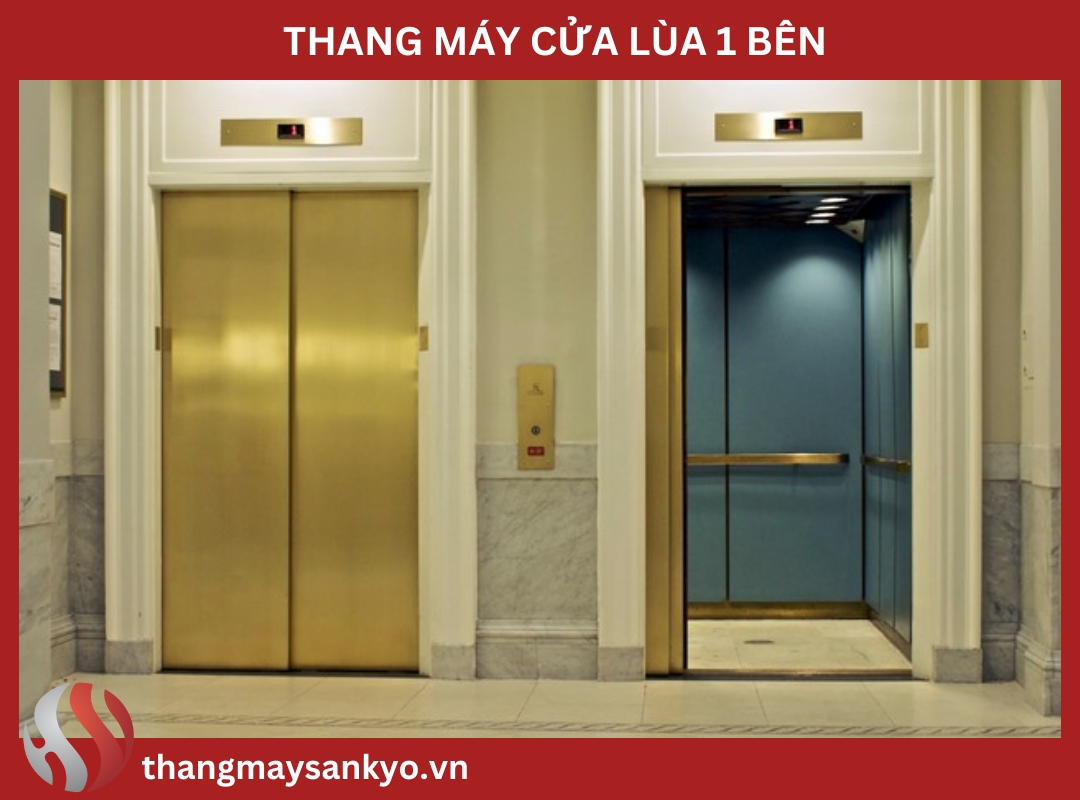 ​  Thang máy cửa lùa 1 phía  ​