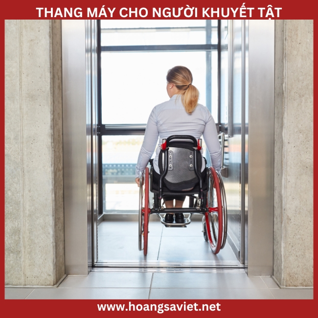 Hình ảnh tiêu chuẩn cửa thang máy dành cho người khuyết tật