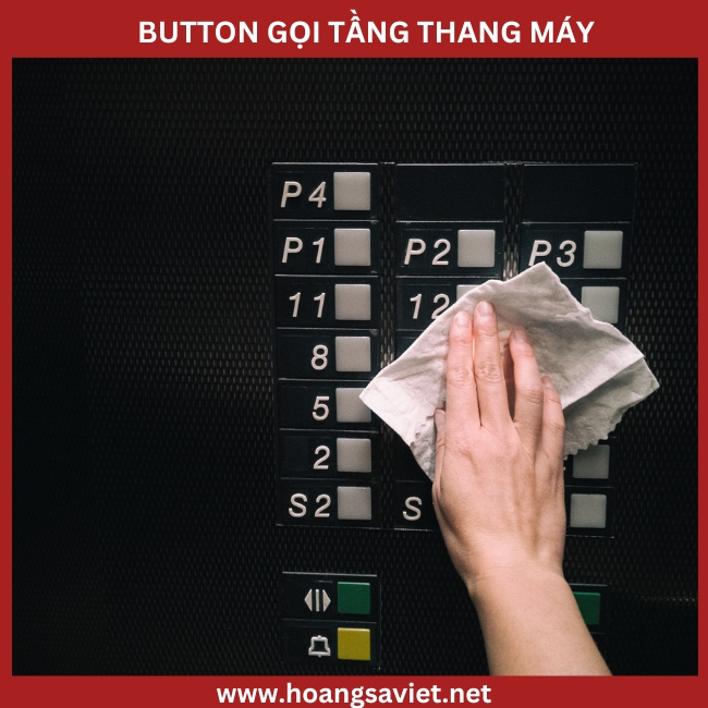 Illustration of the disadvantages of mechanical elevator buttons
