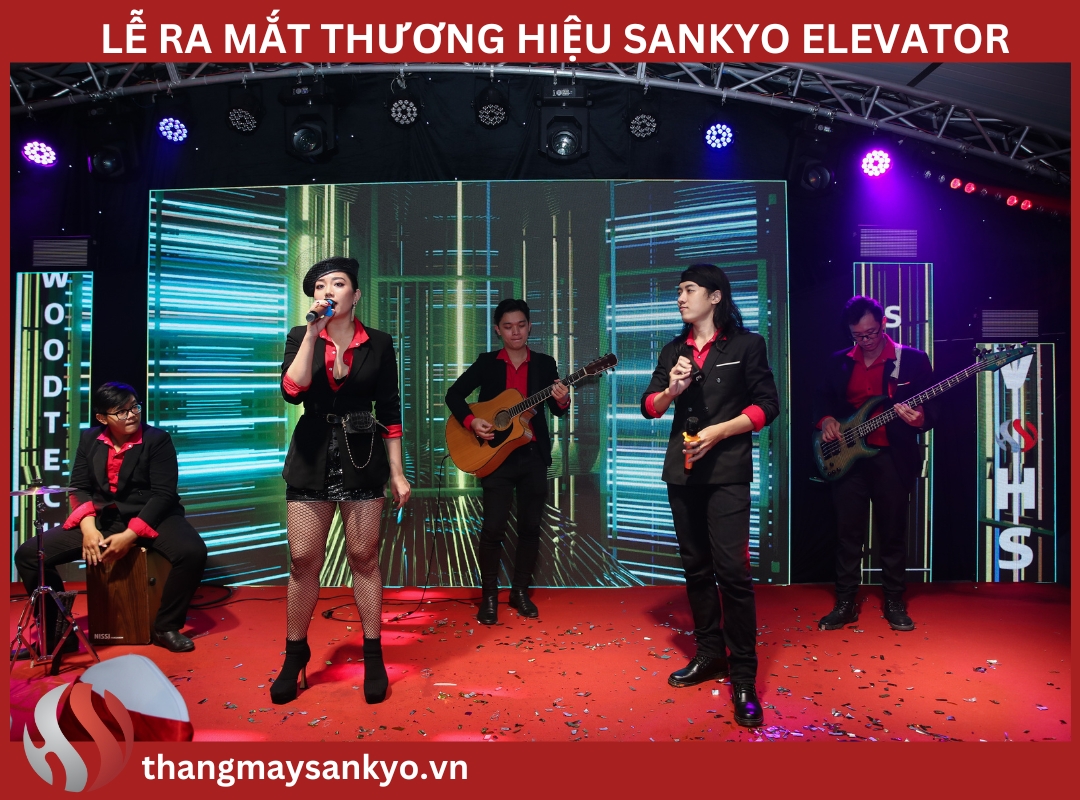 ​  Lễ ra mắt thương hiệu Thang máy Sankyo  ​