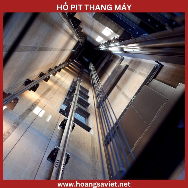 Illustration of elevator pit