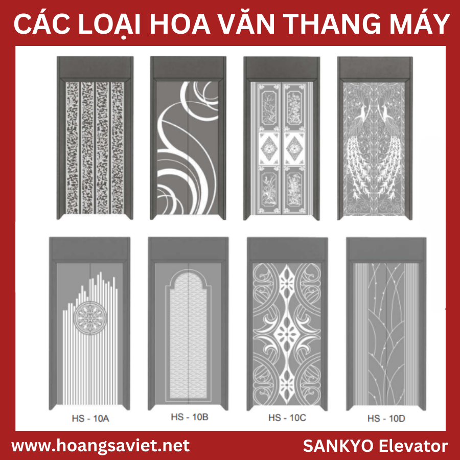 hoa văn thang máy