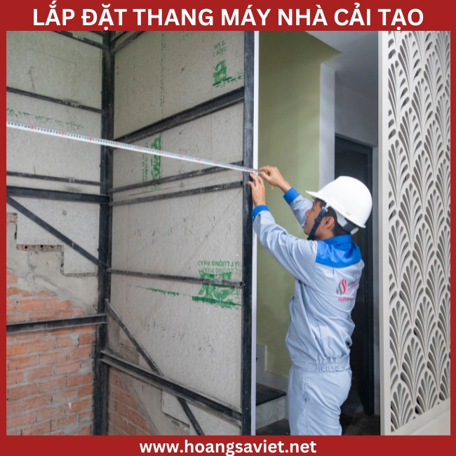 NOVALIFT lắp đặt thang máy cho nhà cải tạo