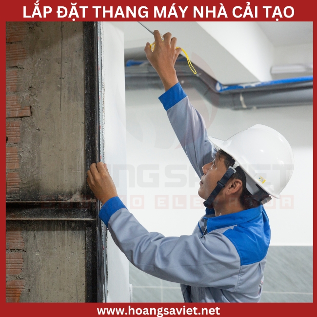 NOVALIFT lắp đặt thang máy cho nhà cải tạo