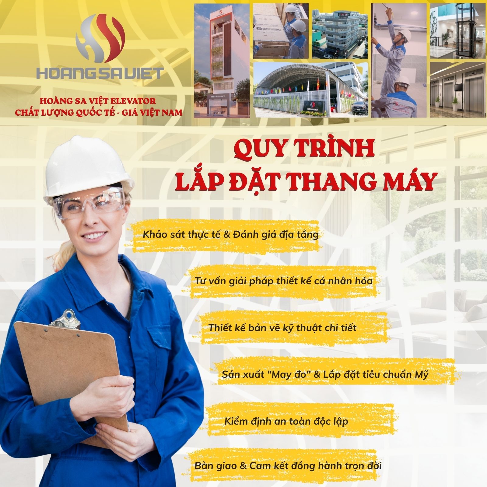 Elevator installation process