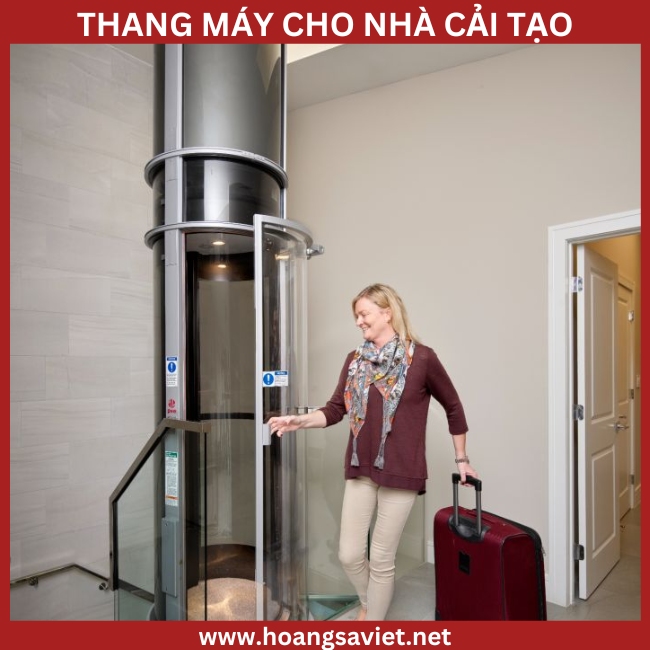Hình ảnh minh họa lợi ích khi lắp đặt thang máy cho nhà cải tạo 