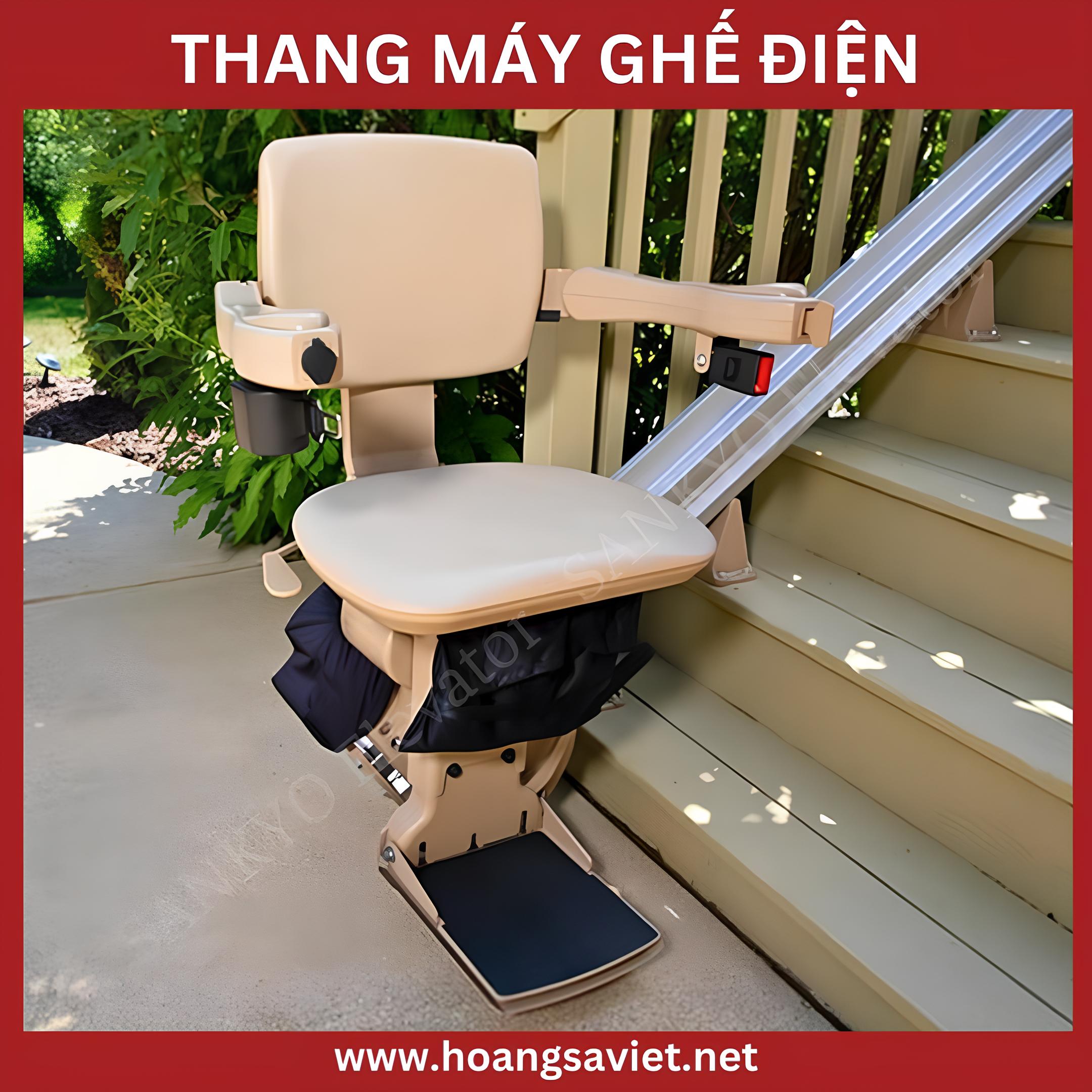 Outdoor electric chair lift