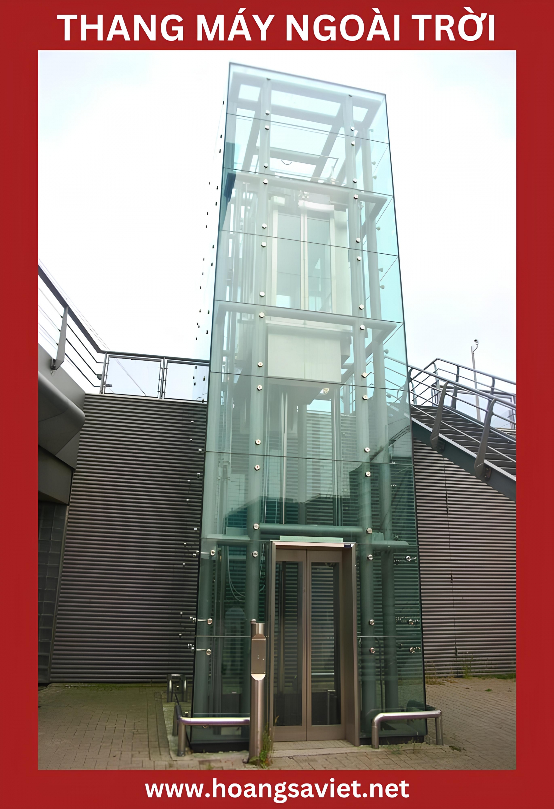 Refer to the luxury outdoor elevator model