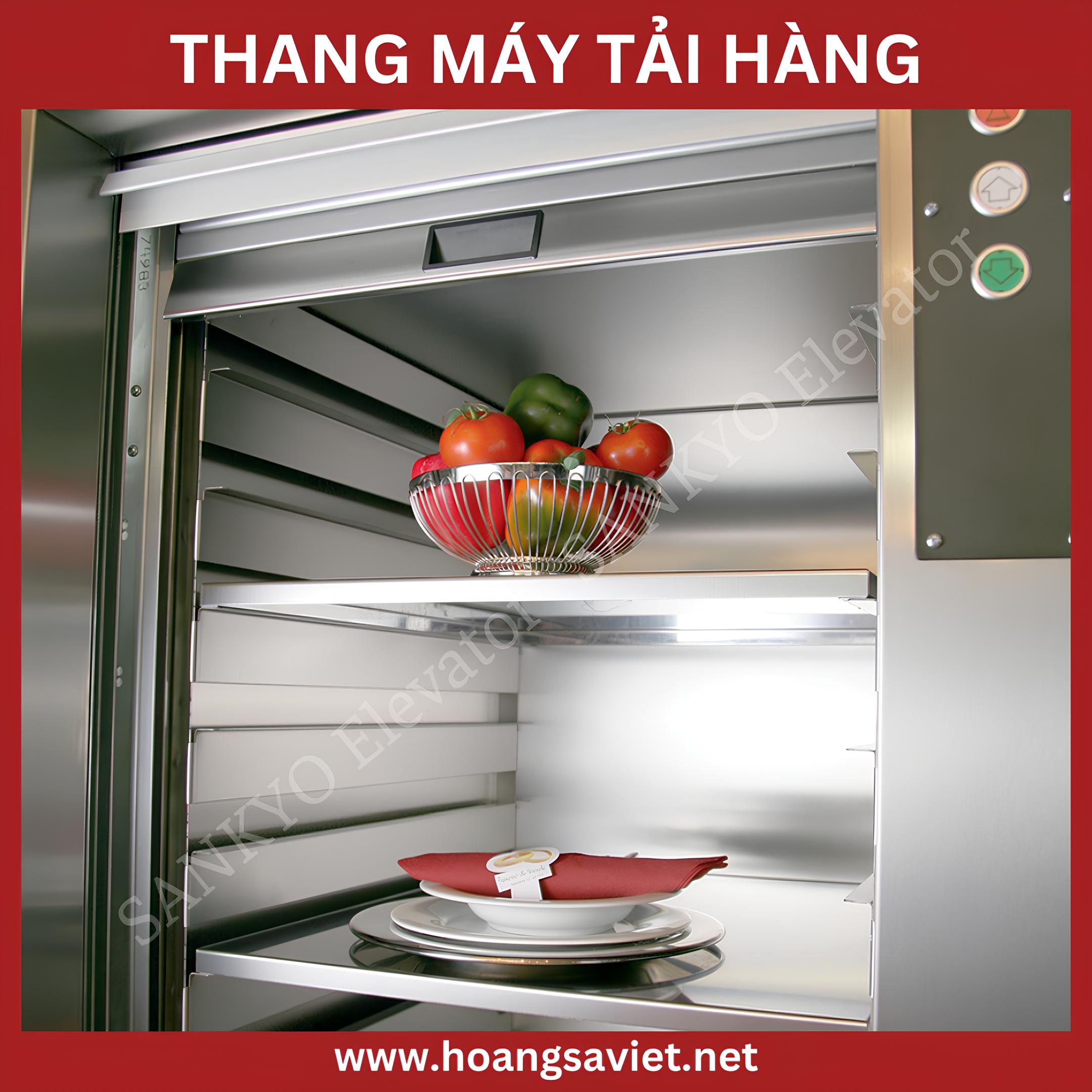Thang tời thức ăn