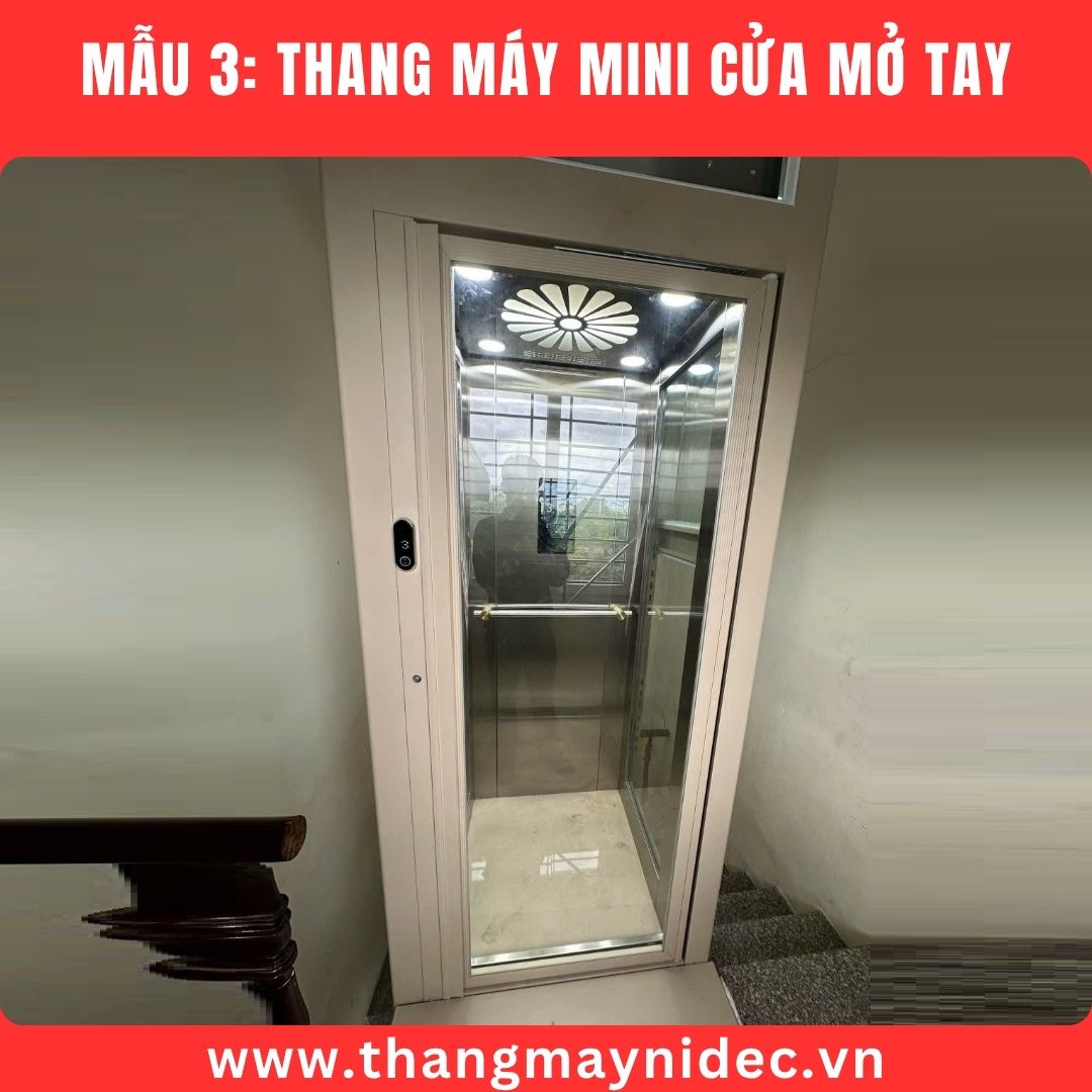 Super small cable traction mini elevator