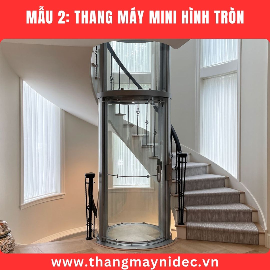 Circular mini elevator