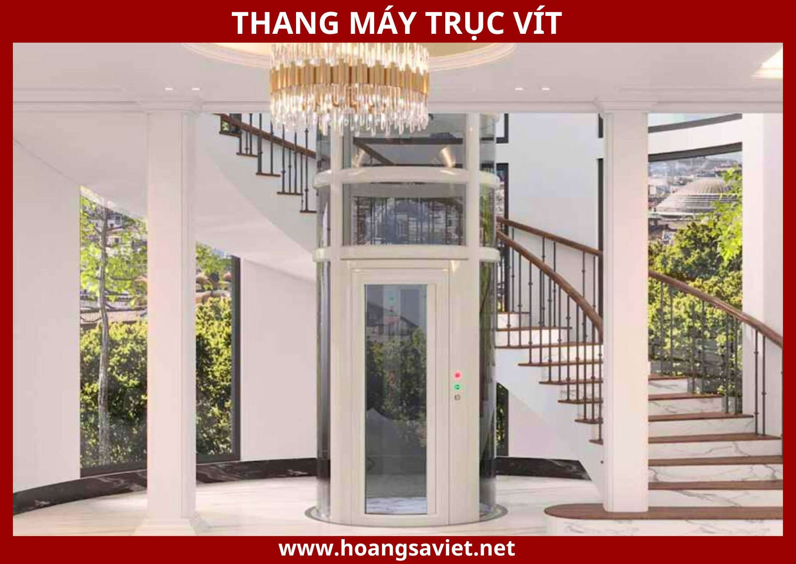 Nên lắp đặt thang máy trục vít cho gia đình sử dụng không?