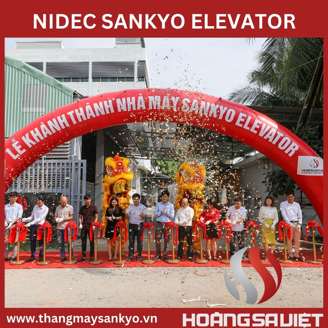 Xưởng sản xuất thang máy liên doanh Nidec Sankyo Elevator