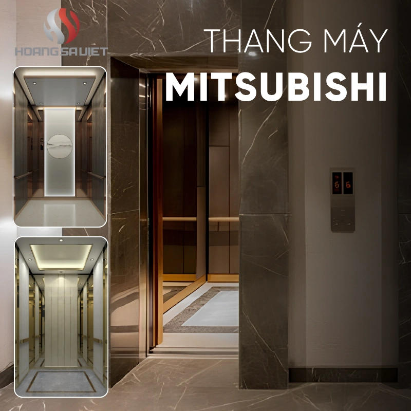 Thang máy Mitsubishi là thương hiệu thang máy nổi bật tại Việt Nam