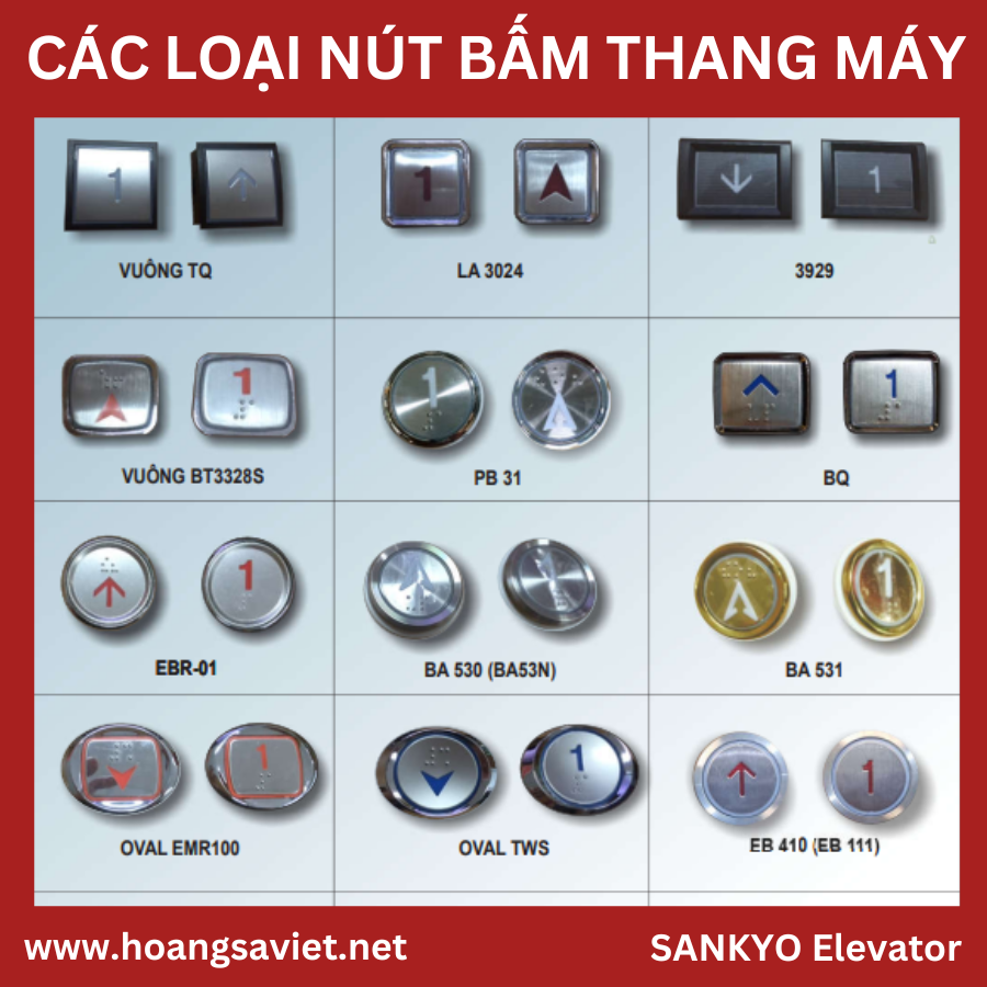 Nút bấm thang máy