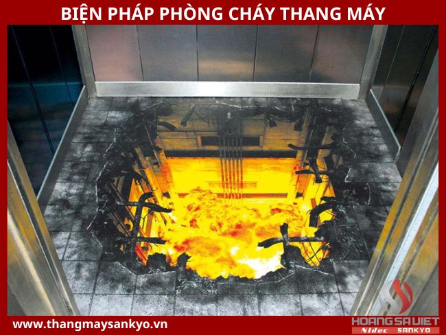 Biện pháp phòng cháy thang máy