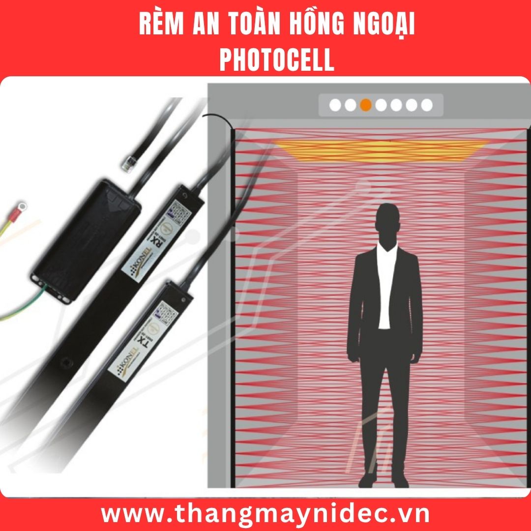photocell infrared safety curtain in mini elevator