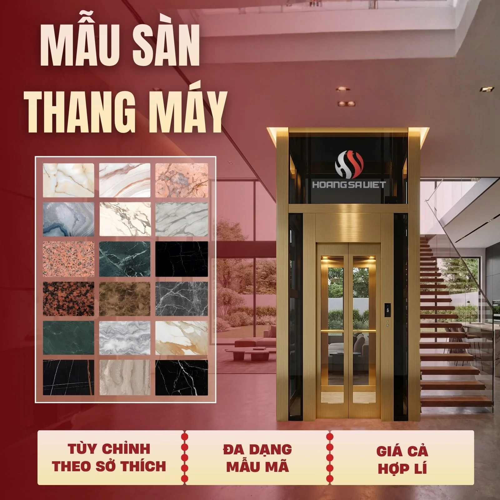 Sàn thang máy tại NOVALIFT