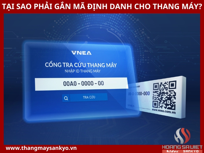 Tại sao phải dùng mã định danh thang máy?