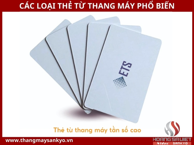 Thẻ từ thang máy tần số cao